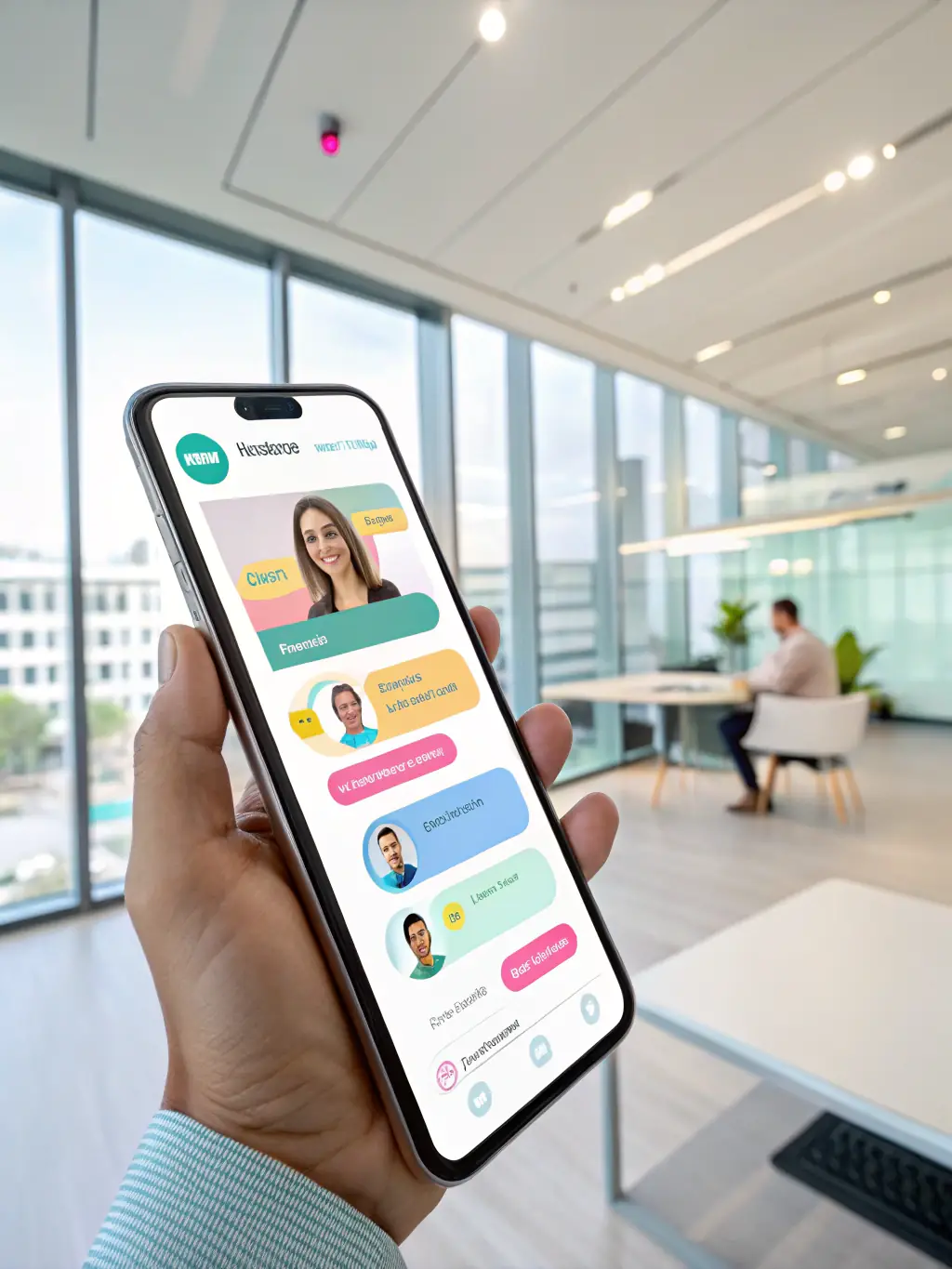 A visual representation of automated WhatsApp messaging, showing personalized messages being sent to customers with order details and promotional offers via The Draive.